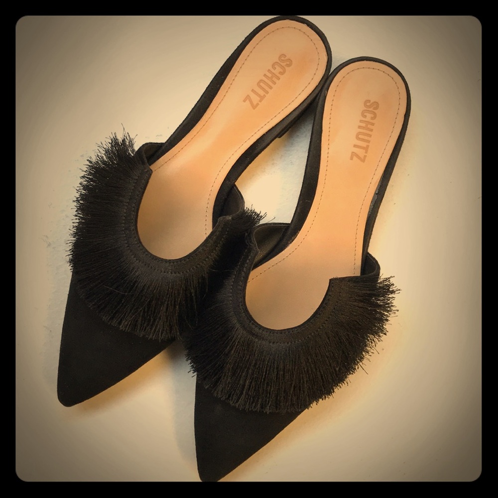 Schutz -Just like new mules